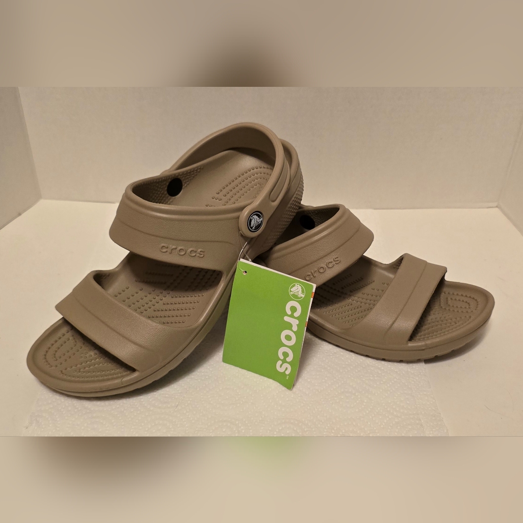 Crocs Unisex Tan Sandals